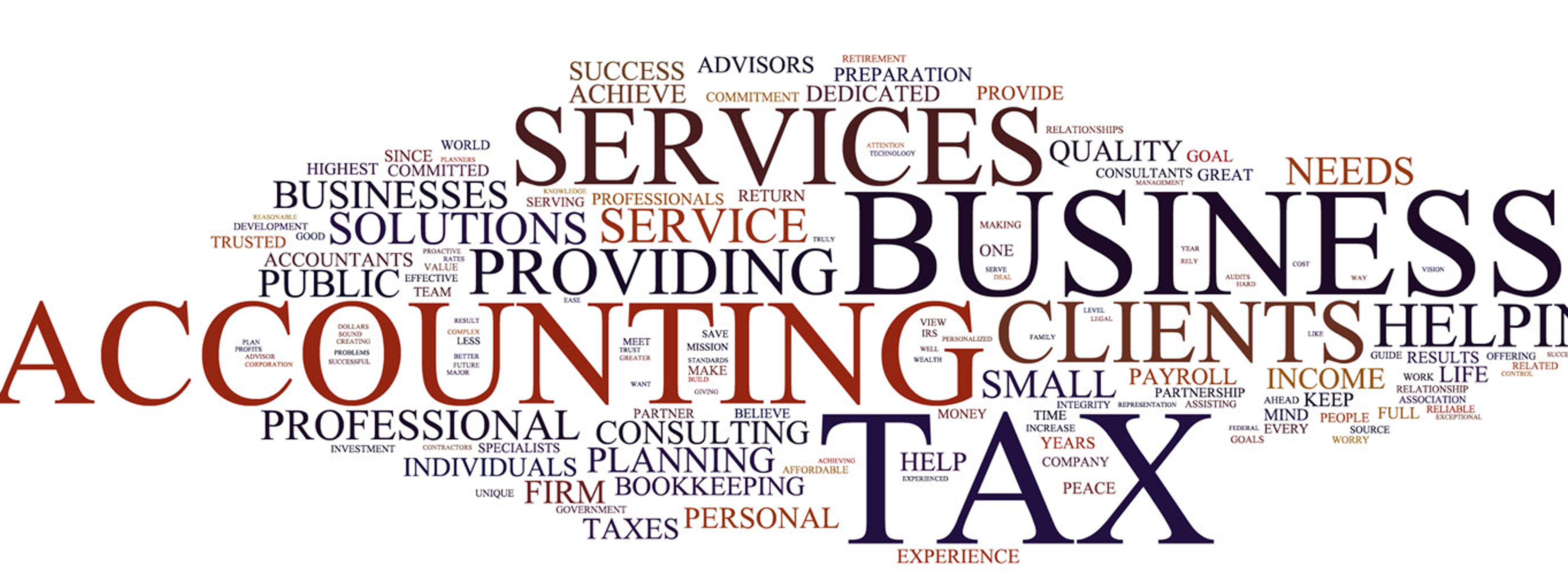 Professional tax and accounting services - calculator, documents, and financial planning